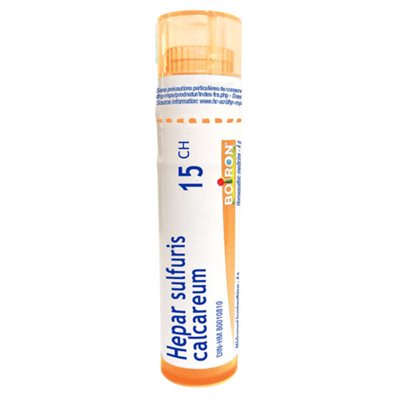 Boiron Hepar Sulphuris Calcareum 15CH Boiron Hepar Sulphuris Calcareum 15CH