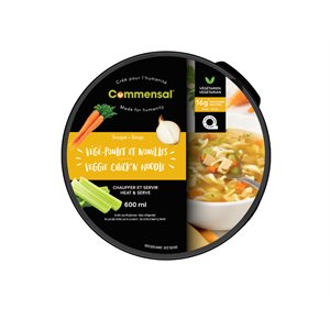 Commensal Soupe Végé-Poulet&Nouilles 
