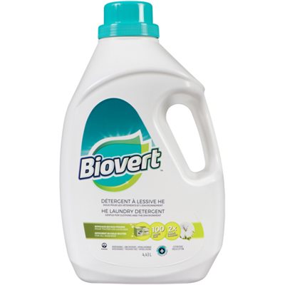 BIOVERT DETERGENT LESSIVE HE COTON FRS 4.43LT BIOVERT DETERGENT LESSIVE HE COTON FRS 4.43LT