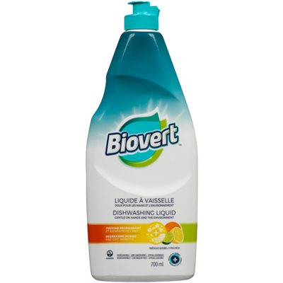 BIOVERT LIQUIDE VAISSELLE FRCH AGRUME 700ML BIOVERT LIQUIDE VAISSELLE FRCH AGRUME 700ML