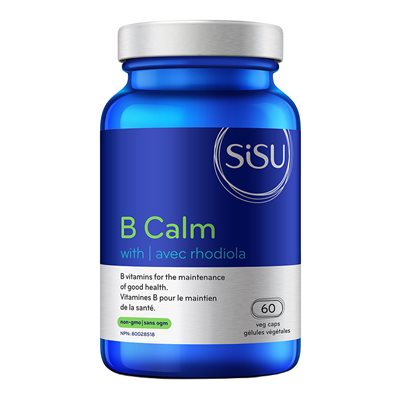 Sisu B Calme, avec 250 mg de Rhodiola 60un Sisu B Calme, avec 250 mg de Rhodiola 60un