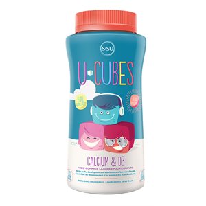 Sisu U-Cubes Calcium & D3 120un