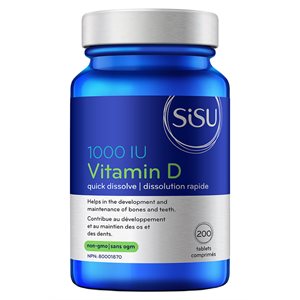 Sisu Vitamine D3 1000 UI 200un