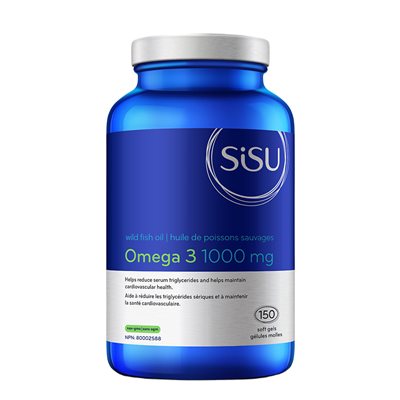 Sisu Omega 3 1000 mg 150un Sisu Omega 3 1000 mg 150un