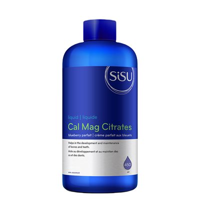 Sisu Citrates de calcium et magnésium, bleuets 450mL Sisu Citrates de calcium et magnésium, bleuets 450mL