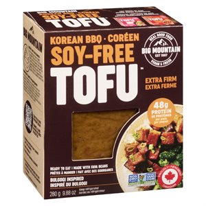 Tofu Sans Soya Extra Ferme Bbq Coréen (Gourganes) 280G