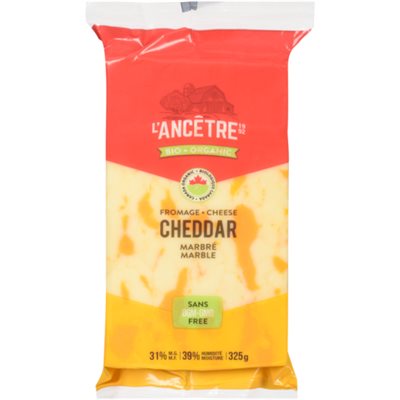 L'Ancêtre Fromage Cheddar Mabre Bio 325g L'Ancêtre Fromage Cheddar Mabre Bio 325g