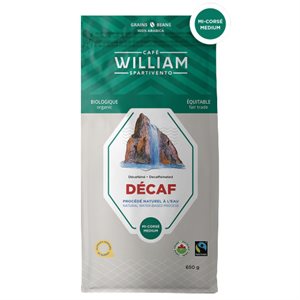 Café William Café Décaf mi-corsé biologique