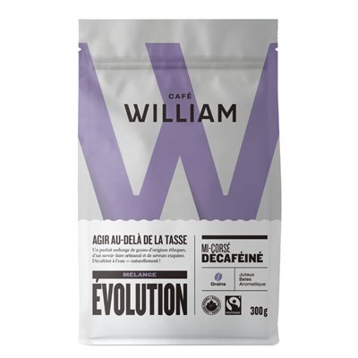 Café William évolution Décaf Grains Café William évolution Décaf Grains