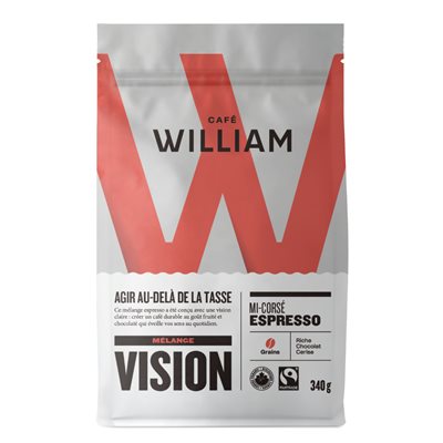 Café William Vision Espresso Grains Café William Vision Espresso Grains