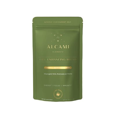 Alcami Elements Mélange de thé Matcha pour améliorer la vie 180 g Alcami Elements Mélange de thé Matcha pour améliorer la vie 180 g