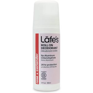 Déodorant à bille - Rose+Coriandre 88ml