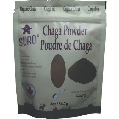 SURO Poudre de Chaga Canadien 57g SURO Poudre de Chaga Canadien 57g
