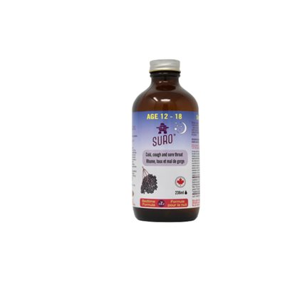 Sirop de sureau pour la nuit 12-18 236ml Sirop de sureau pour la nuit 12-18 236ml