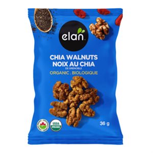 Elan Organic Chia Walnuts 36g