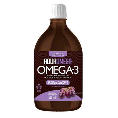 AquaOmega 1:5 High DHA Grape 450ML