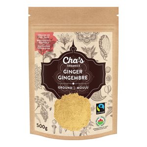 Cha's Organics Gingembre moulu bio 500G