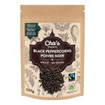 Cha's Organics  Whole Black Pepper 500G