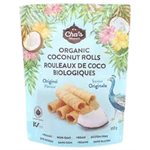 Cha's Organic Coconut Rolls-Original 100g