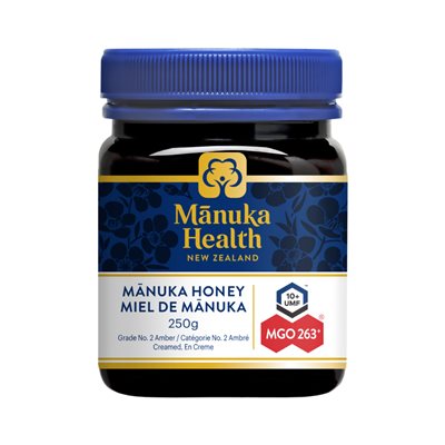 MANUKA HEALTH MIEL DE MANUKA MGO 263+ UMF 10+ 250G MANUKA HEALTH MIEL DE MANUKA MGO 263+ UMF 10+ 250G