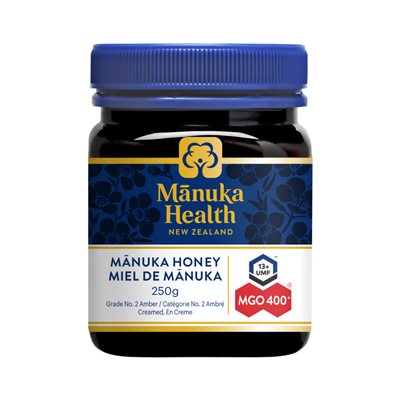 MANUKA HEALTH MIEL DE MANUKA MGO 400+ UMF 13+ 250G MANUKA HEALTH MIEL DE MANUKA MGO 400+ UMF 13+ 250G