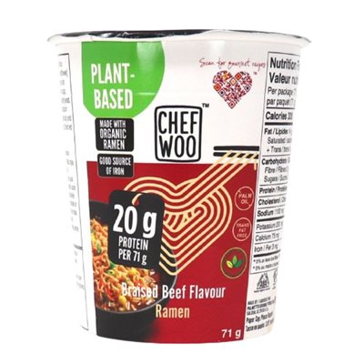 Chef Woo Ramen Boeuf Braisé Chef Woo Ramen Boeuf Braisé