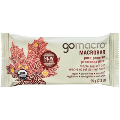 GoMacro Macrobar Maple Sea Salt Bar 65 g 65g GoMacro Macrobar Maple Sea Salt Bar 65 g 65g
