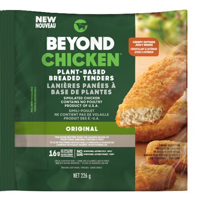 Beyond Chicken-Plant based breaded Tenders 226g