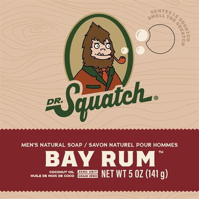 Dr. Squatch Savon Bay Rum Dr. Squatch Savon Bay Rum