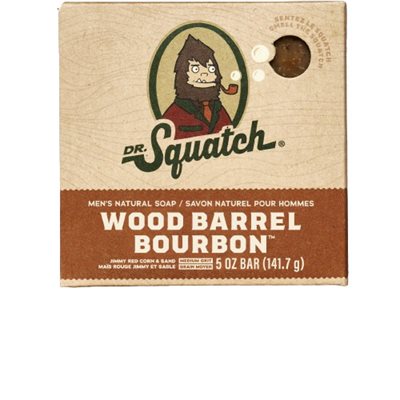 Dr.Squatch Savon Wood Barrel Bourbon Dr.Squatch Savon Wood Barrel Bourbon