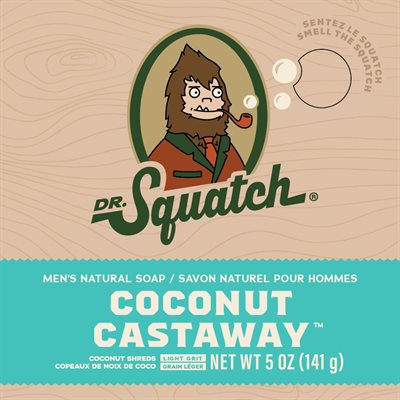 Dr. Squatch Savon Coconut Castaway Dr. Squatch Savon Coconut Castaway