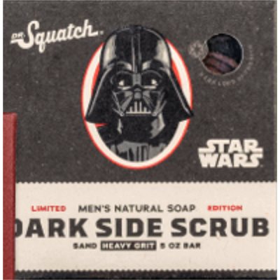 Dr.Squatch Dark Side scrub Savon Dr.Squatch Dark Side scrub Savon