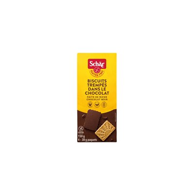 Schar Biscuits Enrobes Choco Sg 150G Schar Biscuits Enrobes Choco Sg 150G