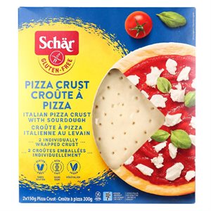 Schar Pizza Crusts 2(pk) 300G