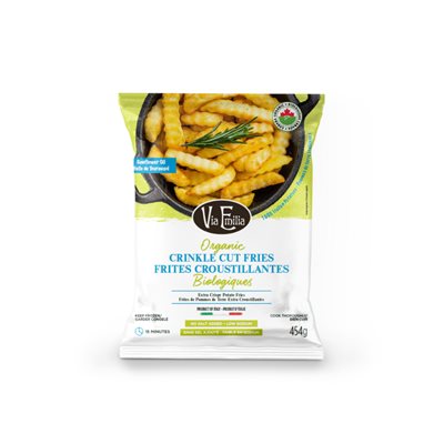 Via Emilia Frites Croustillantes ondulées Biologiques 454g