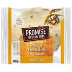 Promise Gluten Free Original Tortillas 4 pack 168g