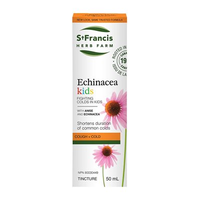 St Francis échinacée pour enfants 50ml St Francis échinacée pour enfants 50ml
