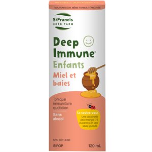 DEEP IMMUNE ENFANT MIEL ET BAIES 120ML