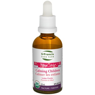 St Francis TiliacalmMD calmer les enfants 50 mL