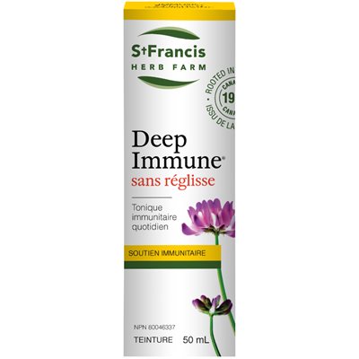 St Francis Deep Immune Licorice-free 50 mL St Francis Deep Immune Licorice-free 50 mL