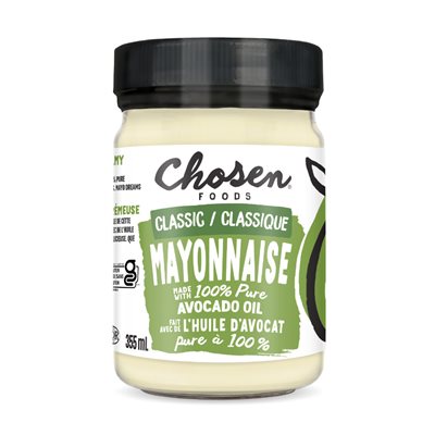 Chosen Foods Mayonnaise A L'Huile D'Avocado Chosen Foods Mayonnaise A L'Huile D'Avocado