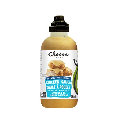Chosen Foods Sweet & Bold Chicken Sauce 266ml Chosen Foods Sweet & Bold Chicken Sauce 266ml