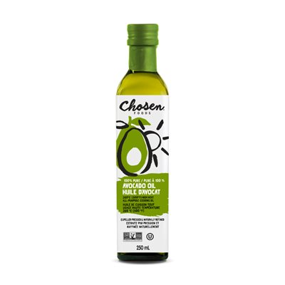 Chosen Foods Huile d'avocat pure 250ml Chosen Foods Huile d'avocat pure 250ml