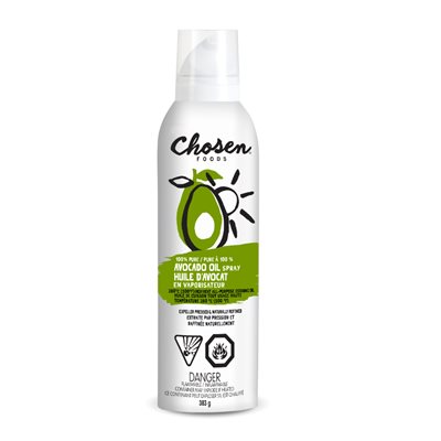 Chosen Foods Spray À L'Huile D'Avocat 100 % Pure 383 G Chosen Foods Spray À L'Huile D'Avocat 100 % Pure 383 G