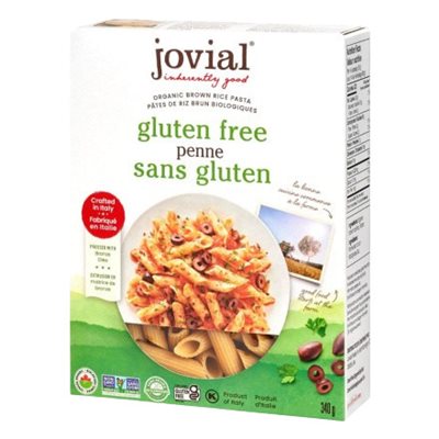Jovial Penne Riz Brun bio Jovial Penne Riz Brun bio