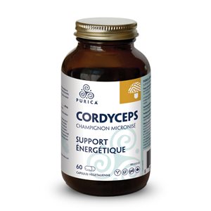 Purica Cordyceps Organic 400Mg 60v-caps