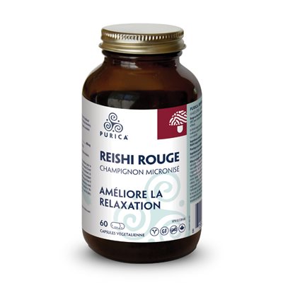 Purica Reishi Rouge Bio 400Mg 60v-caps Purica Reishi Rouge Bio 400Mg 60v-caps