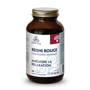Purica Red Reishi Organic 400Mg 60v-caps