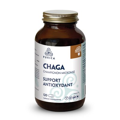 Purica Chaga Bio 400Mg 120v-caps
