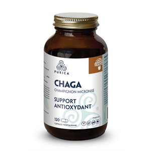 Purica Chaga Organic 400Mg 120v-caps